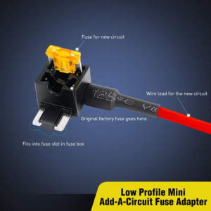 12V Add A Fuse Kit W/5Amp Lo Profile Mini Blade Fuse