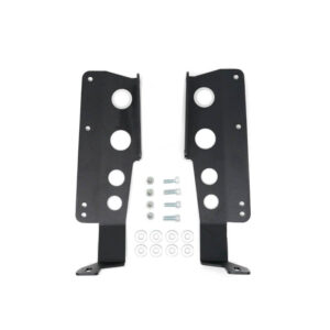42" Hidden Grille Curved LED Light Bar Mounting Brackets For 2014-2021 Toyota Tundra