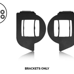 LED Fog Light Pod Replacement Mounting Brackets For 2014-2024 Toyota 4Runner