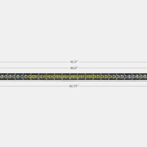 42" Slim Single Row LED Bar