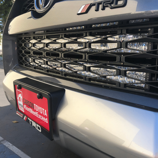 32" Hidden Grille LED Light Bar Brackets Kit Fits 2014-2024 Toyota 4Runner