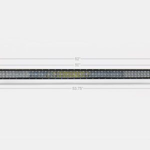 52" CURVED 5D Dual Row 5D Optic OSRAM LED Bar