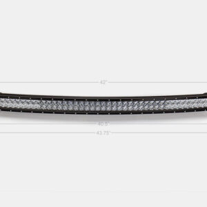 42" Curved Dual Row 5D Optic OSRAM LED Bar