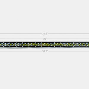 32" Slim Single Row LED Bar