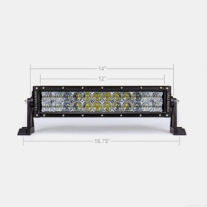 14" Dual Row 5D Optic OSRAM LED Bar
