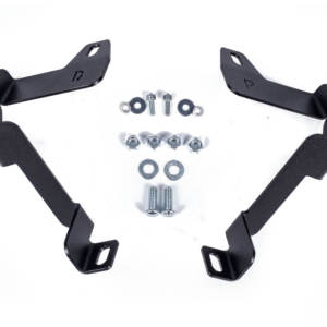 32" Lower Bumper Hidden LED Light Bar Mounting Brackets For 2014-2021 Toyota Tundra