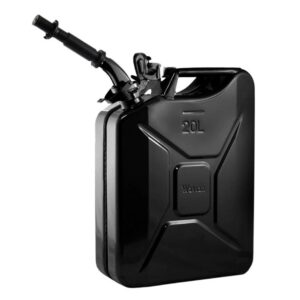 20l Black Fuel Jerry Can w/ Spout