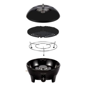 Citi Chef 40/ Black/ Portable 4 Piece/ Gas Barbeque/ Camp Cooker
