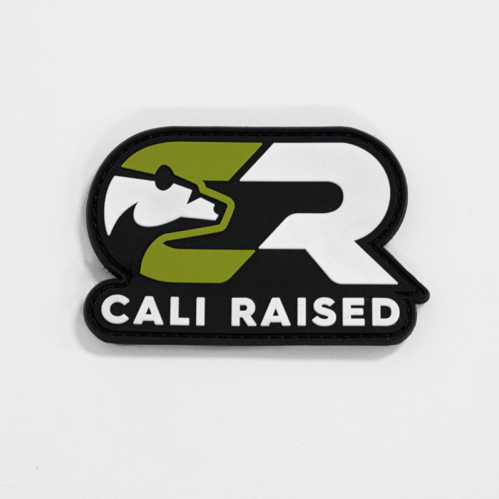 Cali Raised LED CR Logo PVC Patch - Image 2