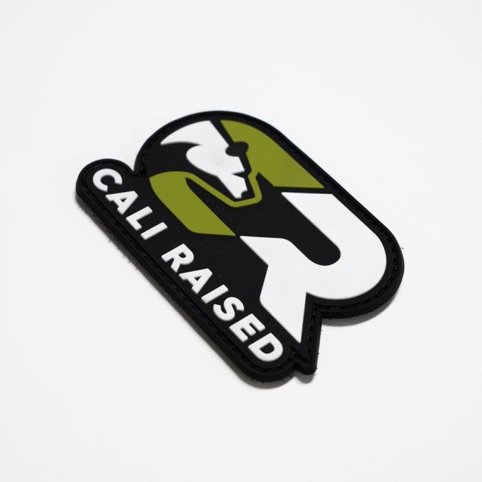 Cali Raised LED CR Logo PVC Patch - Image 3