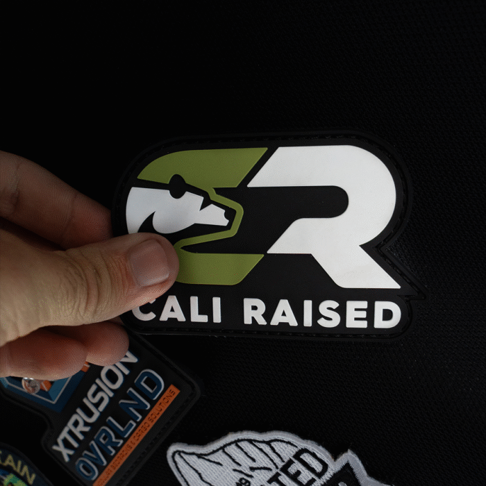 Cali Raised LED CR Logo PVC Patch - Image 5