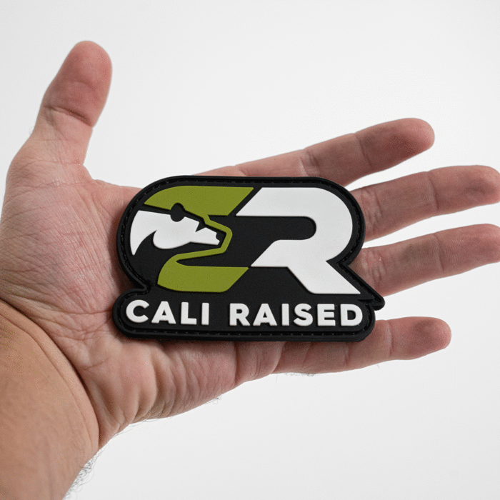Cali Raised LED CR Logo PVC Patch - Image 4