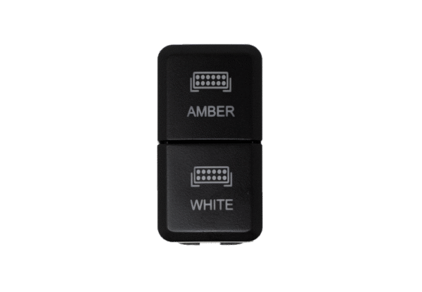 Dual Function Toyota OEM Style "AMBER & WHITE" Switch Tall Style