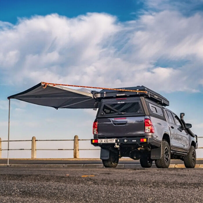 Alu-Cab 180 Degree Shadow Awning LHS (Left-Side)
