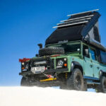 Land Rover Defender 110 (White) - Alu-Cab Icarus Roof Conversion