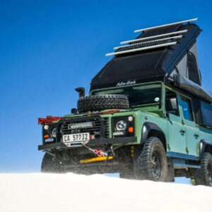 Land Rover Defender 110 (White) - Alu-Cab Icarus Roof Conversion