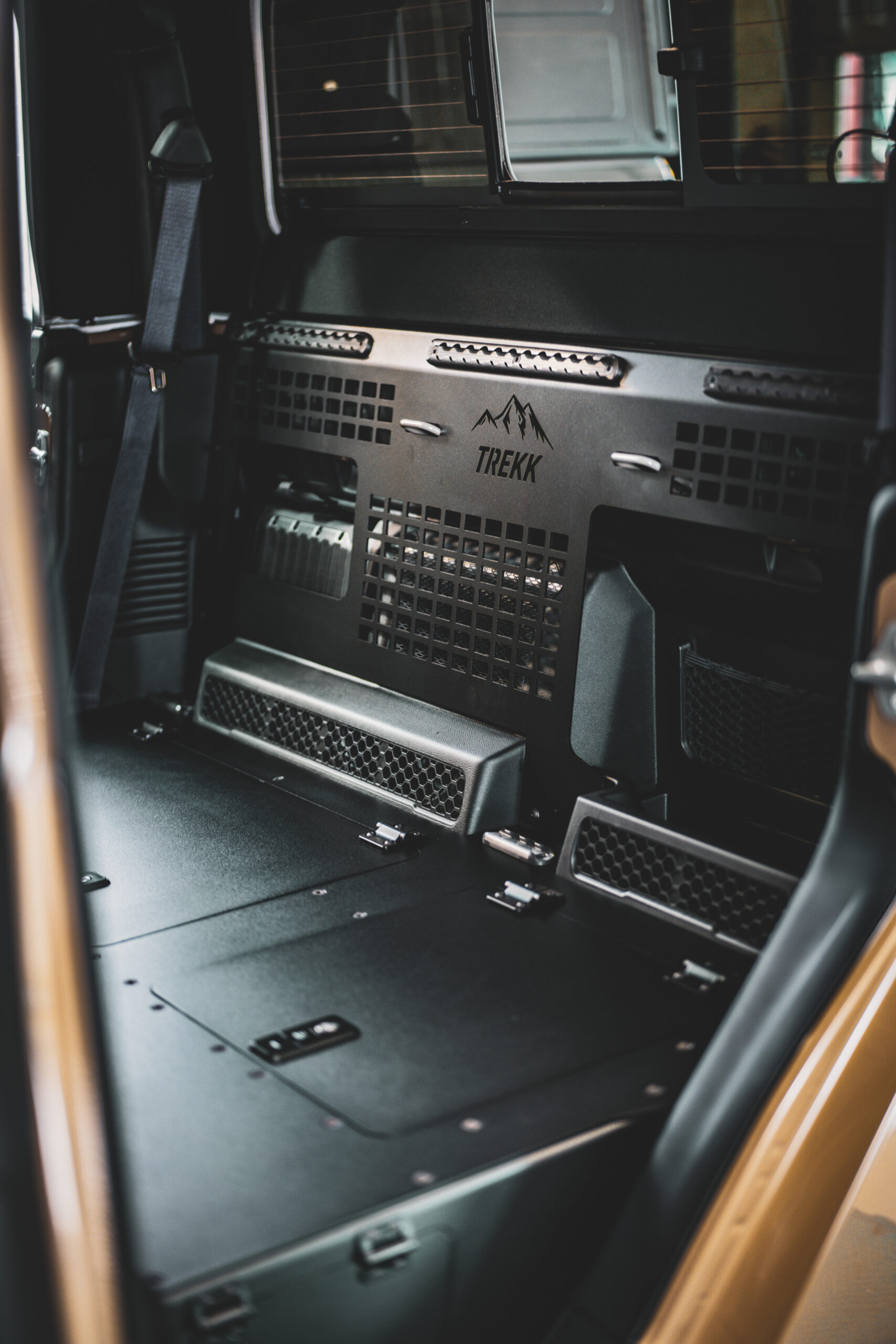 Trekk Systems Rear Seat Delete for Jeeps at Selkirk Offroad in Sandpoint, ID