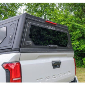 Alu-Cab Contour Canopy w/ Side Windows – Toyota Tacoma 5′ (2024–2025) Alu-Cab Contour Canopy w/ Side Windows – Toyota Tacoma 5′ (2024–2025)