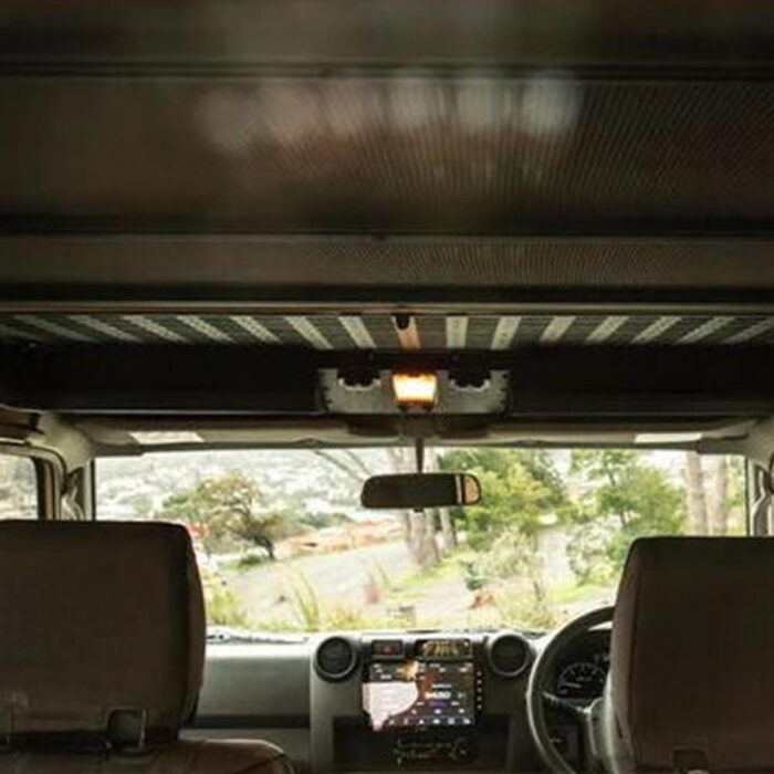 Land Cruiser LC78 (78-Series Black) - Alu-Cab Hercules Roof Conversion