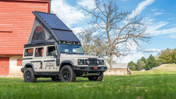 Ineos Grenadier - Alu-Cab Silenus Roof Conversion