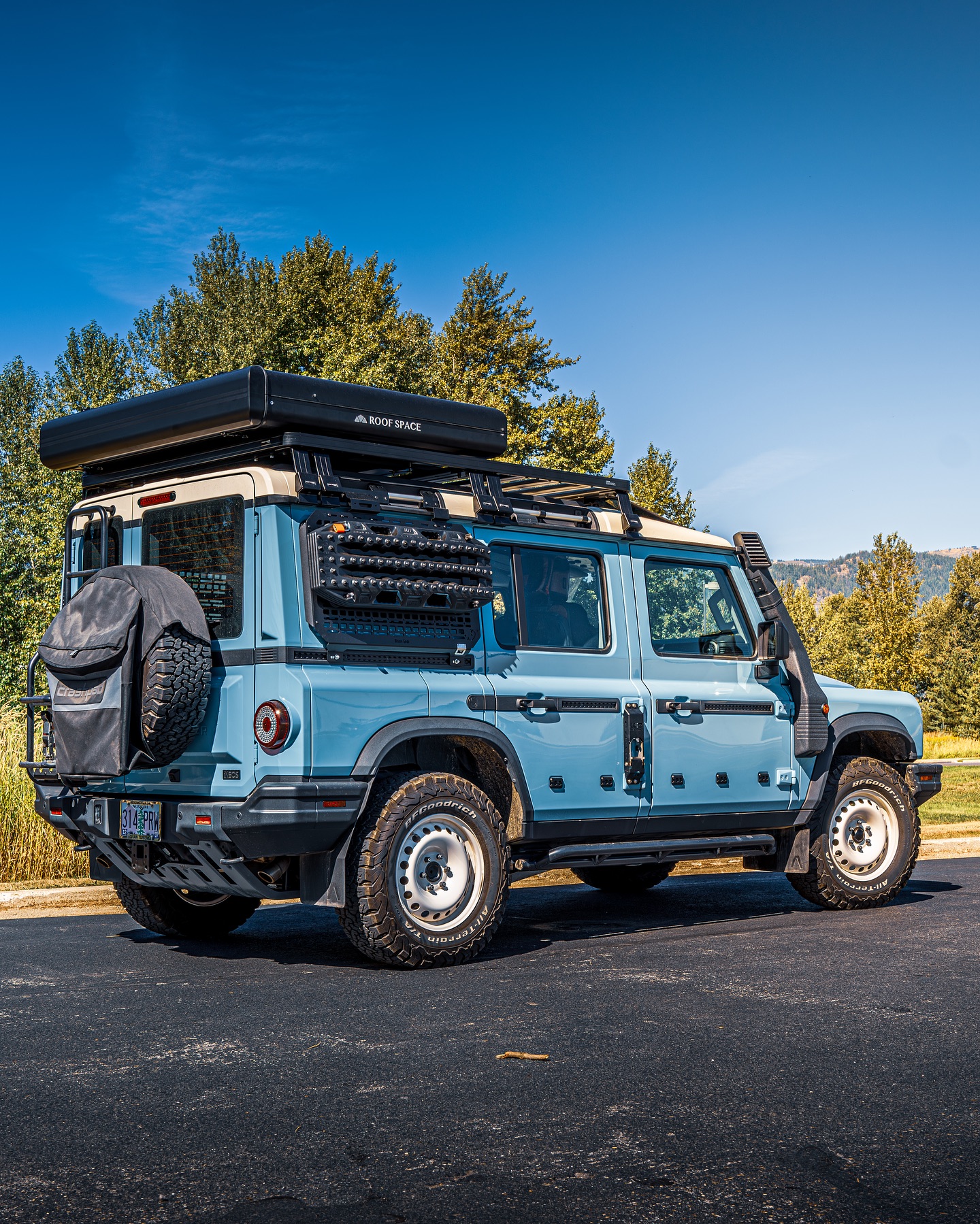 Ineos at Selkirk Offroad in Sandpoint, ID Ineos at Selkirk Offroad in Sandpoint, ID