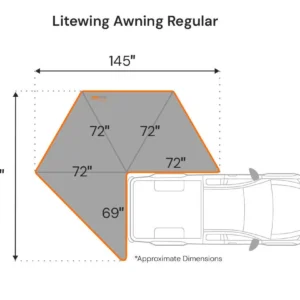 Roofnest Litewing 270 Degree Awning Roofnest Litewing 270 Degree Awning