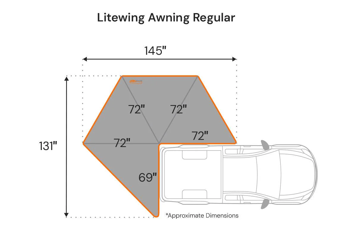 Roofnest Litewing 270 Degree Awning Roofnest Litewing 270 Degree Awning