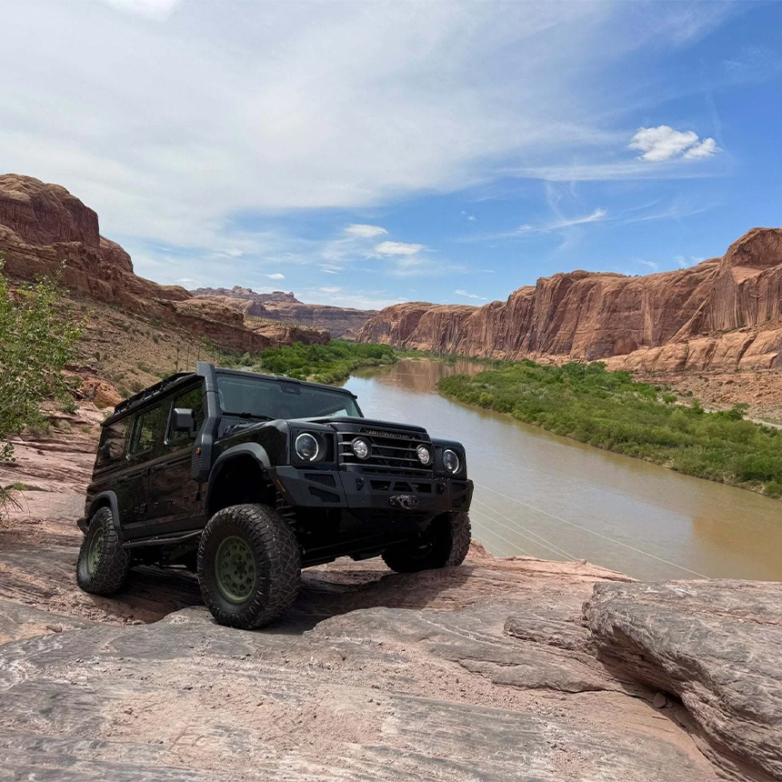 Ineos Upgrade at Selkirk Offroad in Sandpoint, ID