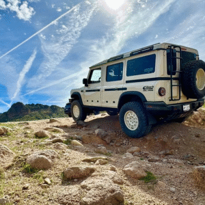 Ineos Upgrade at Selkirk Offroad in Sandpoint, ID Ineos Upgrade at Selkirk Offroad in Sandpoint, ID
