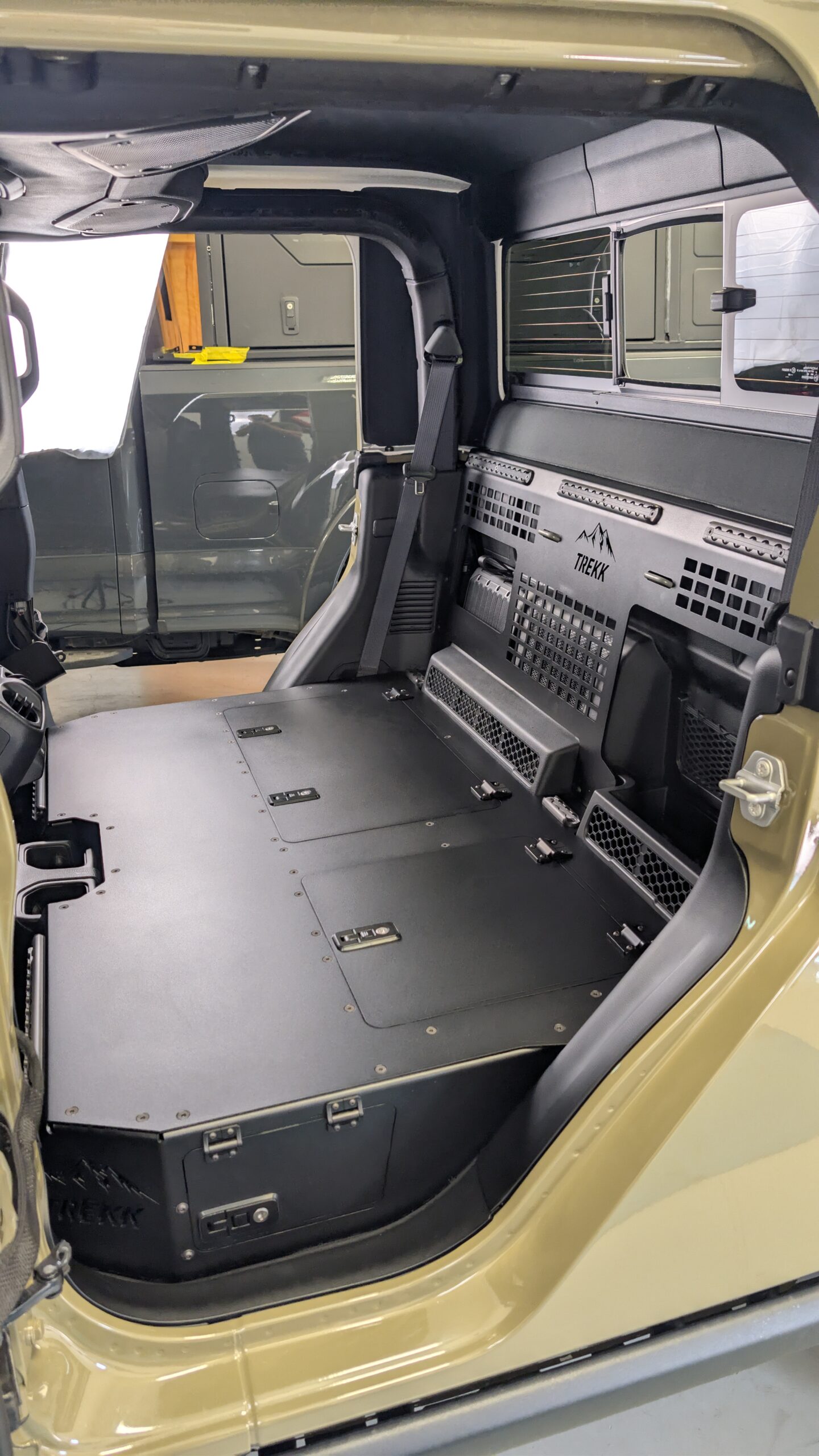 Trekk Systems Rear Seat Delete for Jeep Gladiator