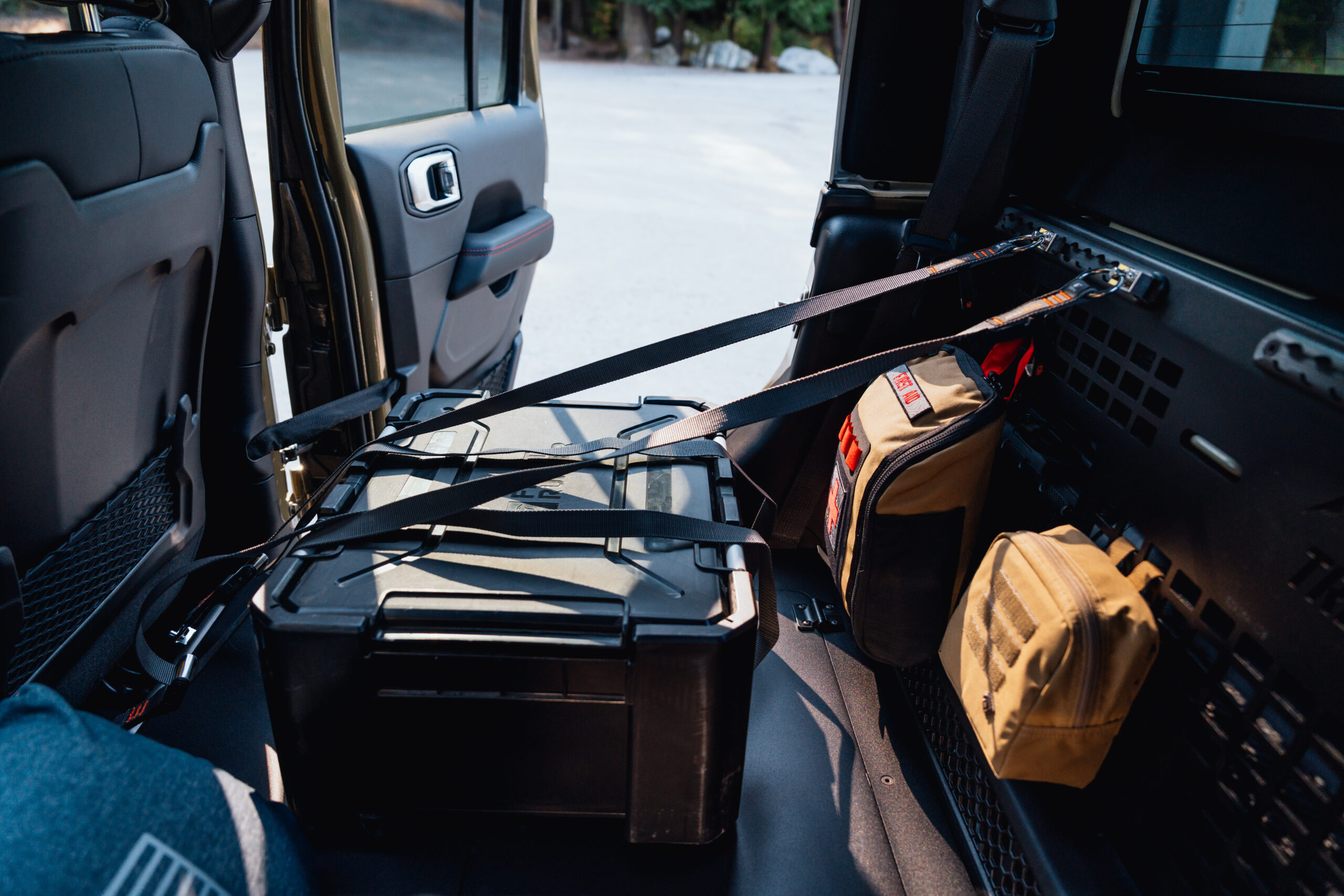 Trekk Systems Rear Seat Delete for Jeep Gladiator Trekk Systems Rear Seat Delete for Jeep Gladiator