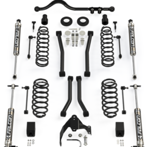 3'' Trail Select Adventure Kit W/ Falcon 2.1 Shocks for Jeep JK Wrangler (2007-2018)