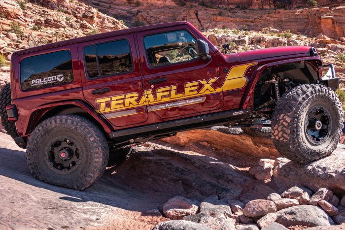 3.5” Trail Select Performance Kit W/ Falcon 3.3 Shocks for Jeep JL Wrangler 2018-2026